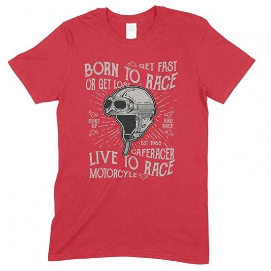  Children's Born to Race Live to Race -Unisex-T Shirt Boy-Girl 