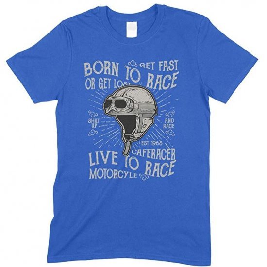  Children's Born to Race Live to Race -Unisex-T Shirt Boy-Girl 