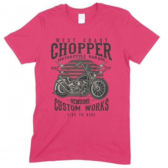 West Coast Chopper- Motorcycles Garage- Road Trip-  Live to Ride- Kids T-Shirt Boy/Girl