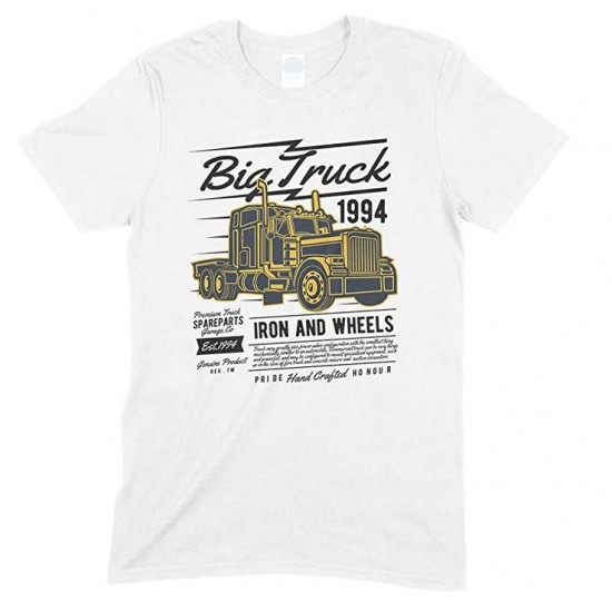  Big Truck 1994 Iron and Wheels- Children's T Shirt Boy-Girl 